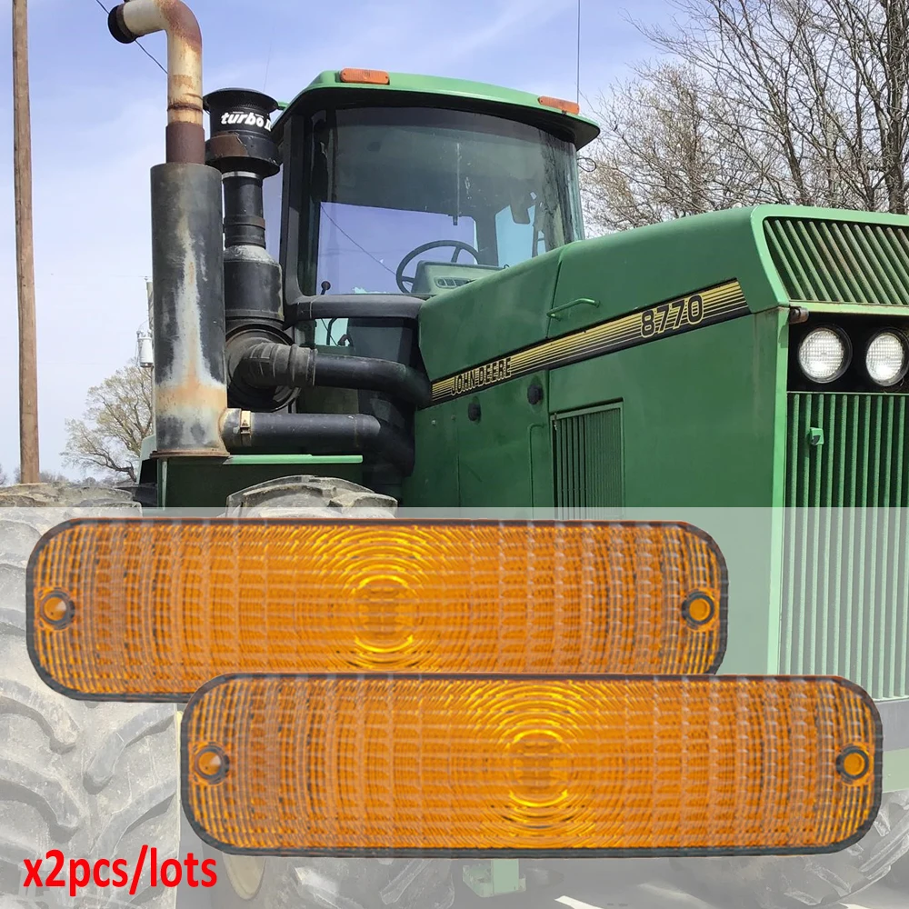 AR60250 Replaces Front or Rear Flashing Cab Light For John Deere 8430, 8630,8440, 8640,8450, 8650, 8850+ x2Pcs/Lots