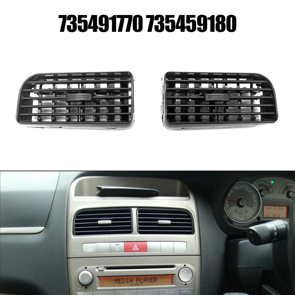 

Replacement Center Air Conditioning Vent for Fiat Linea Grande Punto For Doblo MK2 263 Car Console Diffuser Black