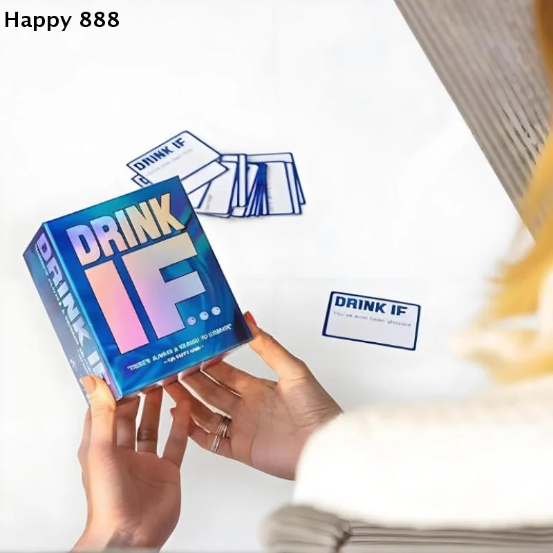 Beba si... Divertido Juego de Cartas para Beber para Adultos, para Situaciones Picantes, Desafíos y Preguntas Arriesgadas, para Noches de Juegos, Regalo para Fiestas