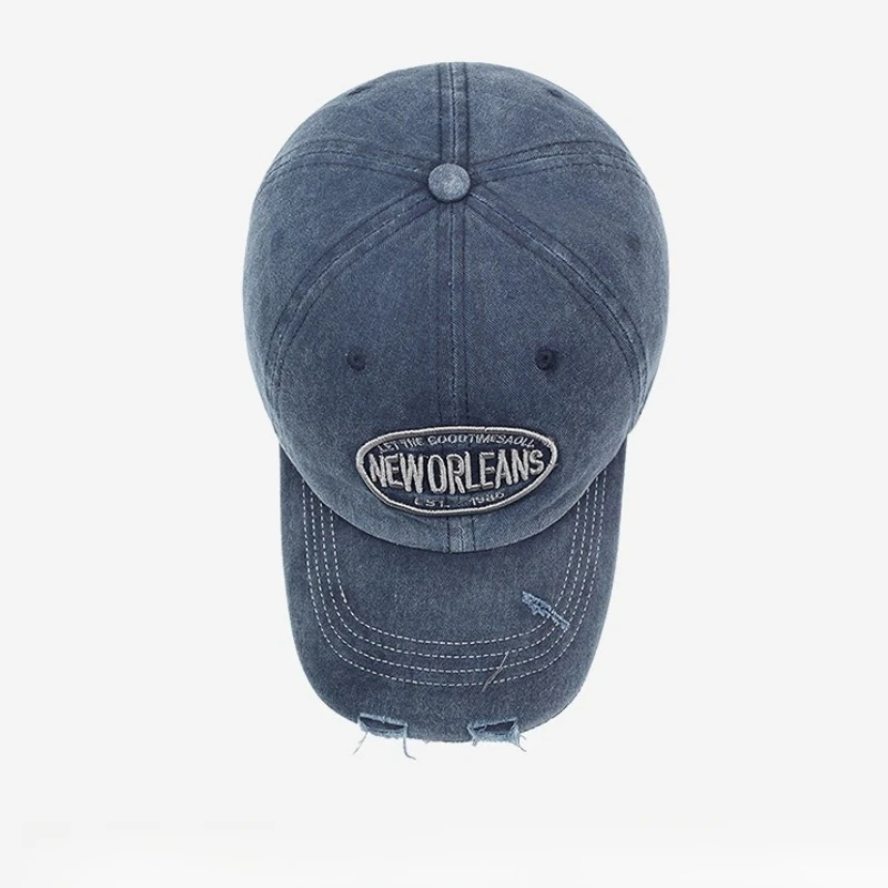خمر قبعة بيسبول مغسولة القطن المطرزة رسالة عارضة لينة أعلى للجنسين الرجعية الهيب هوب قبعة الأزياء في الهواء الطلق الشارع الشهير هدية #5