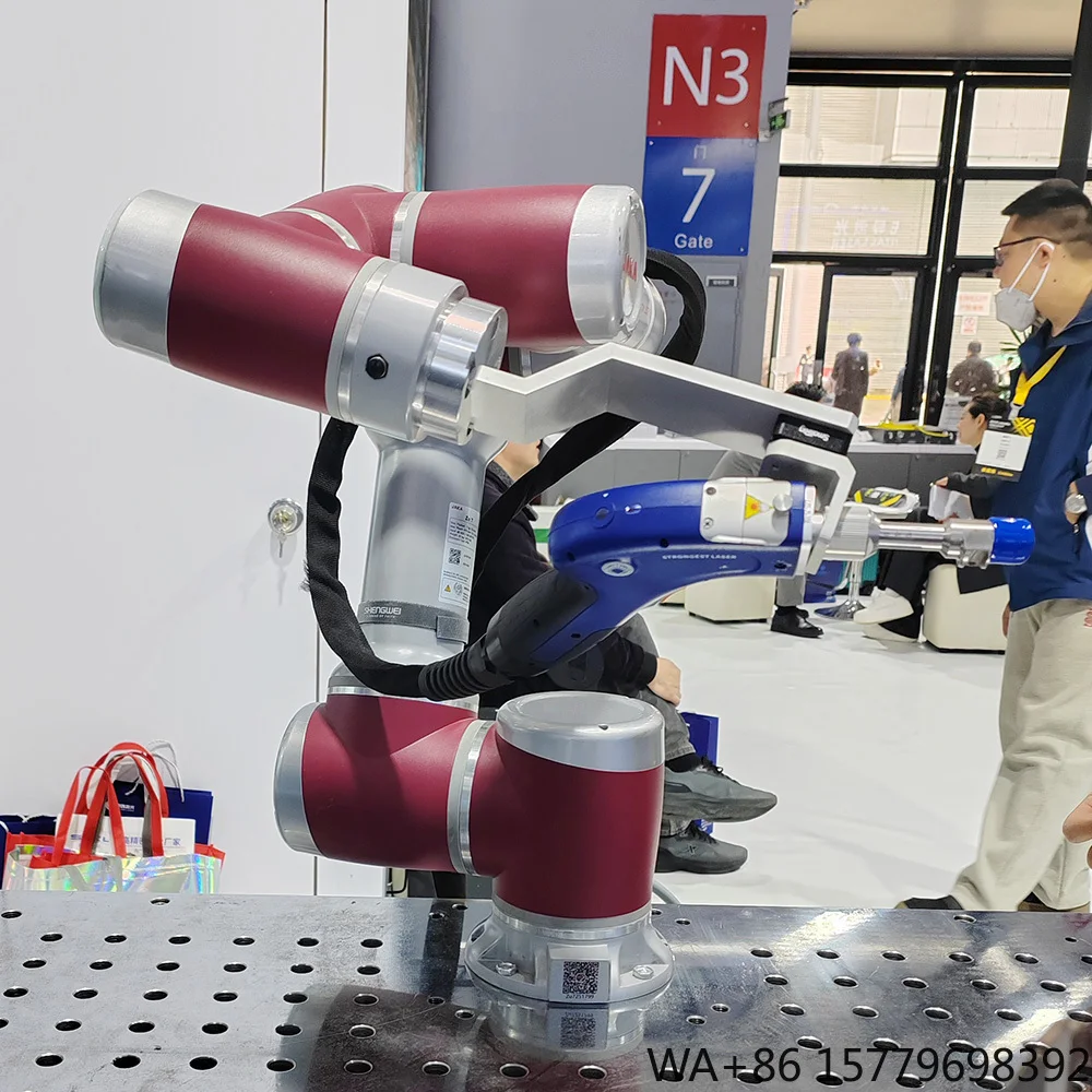 HWINT Wholesale Price Precision Motion 6 Axis Collaborative Robotic Arm for Machine Tending Polishing and Loading Unloading