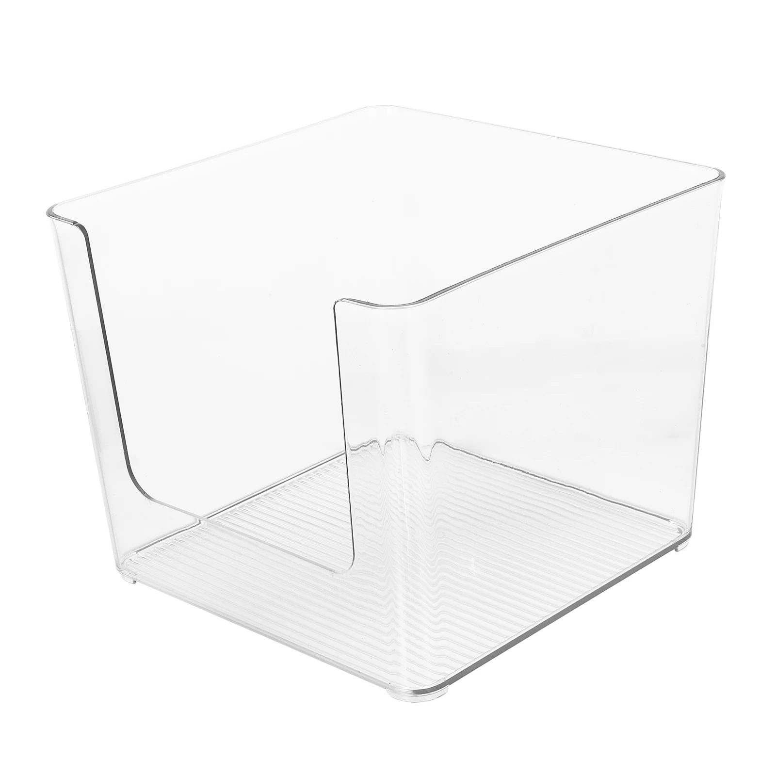

Book ganizer Container Storage Box for Home Classroom Library Books Magazine Holder Transparent Plastic Lightweight Multipurpose