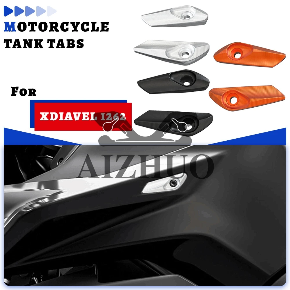 

For DUKE 790/DUKE 890/DUKE 890R 2017 2018 2019 2020 2021 2022 2023 2024 Aluminium Tank Tabs Motorcycles Accessories
