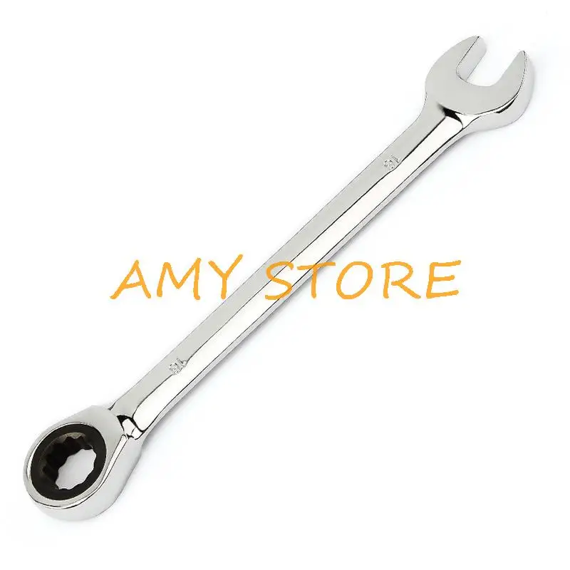 1Pc Auto Repair 6-32mm Open Box End Spanner Quick Fast Combination Dual-Use Ratchet Wrench Maintenance Hardware Tool