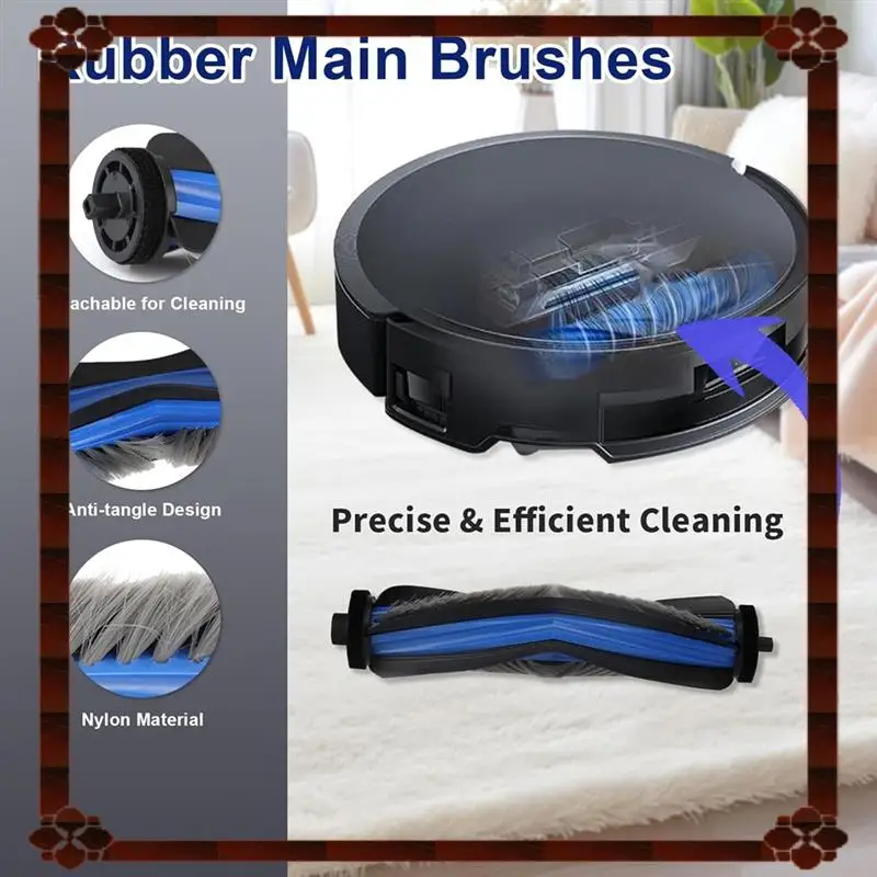 تسليم 24 ساعة لقطع غيار وملحقات ECOVACS DEEBOT T50 PRO Omni للمكنسة الكهربائية الروبوتية