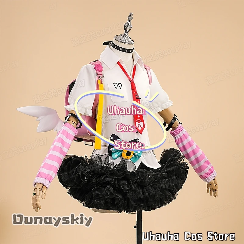 Zenless Zone Zero Chinatsu Remiel Cosplay Costume {Uhauha Cos}Wig Skirt Bag Outfit Halloween Angels of Delusion Disguise