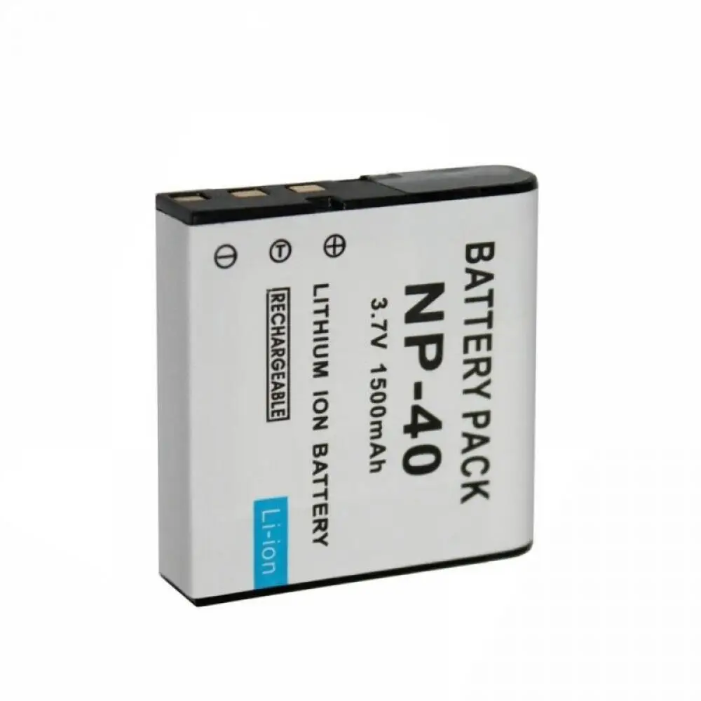 3.7 V 1500Mah NP-40 Batterij Oplaadbare Li-Ion Standaard Batterij Video Camera Batterij Voor Casio EX-Z40 Z55 Z57 Fc100