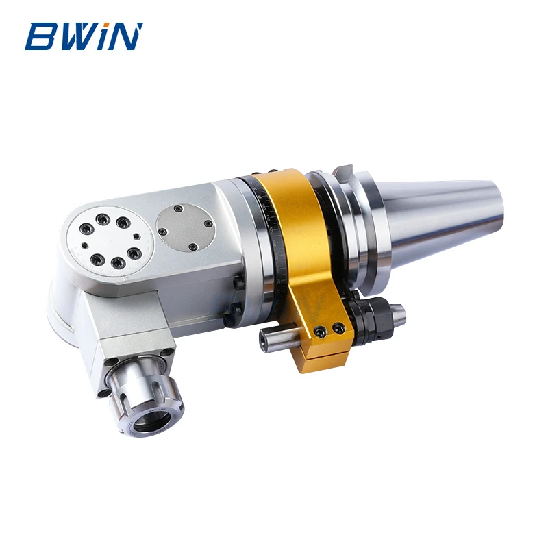 High Precision BT30 BT40 BT50 ER16 ER25 ER32 ER40 Side Universal Milling Head Angle Head For CNC BT50