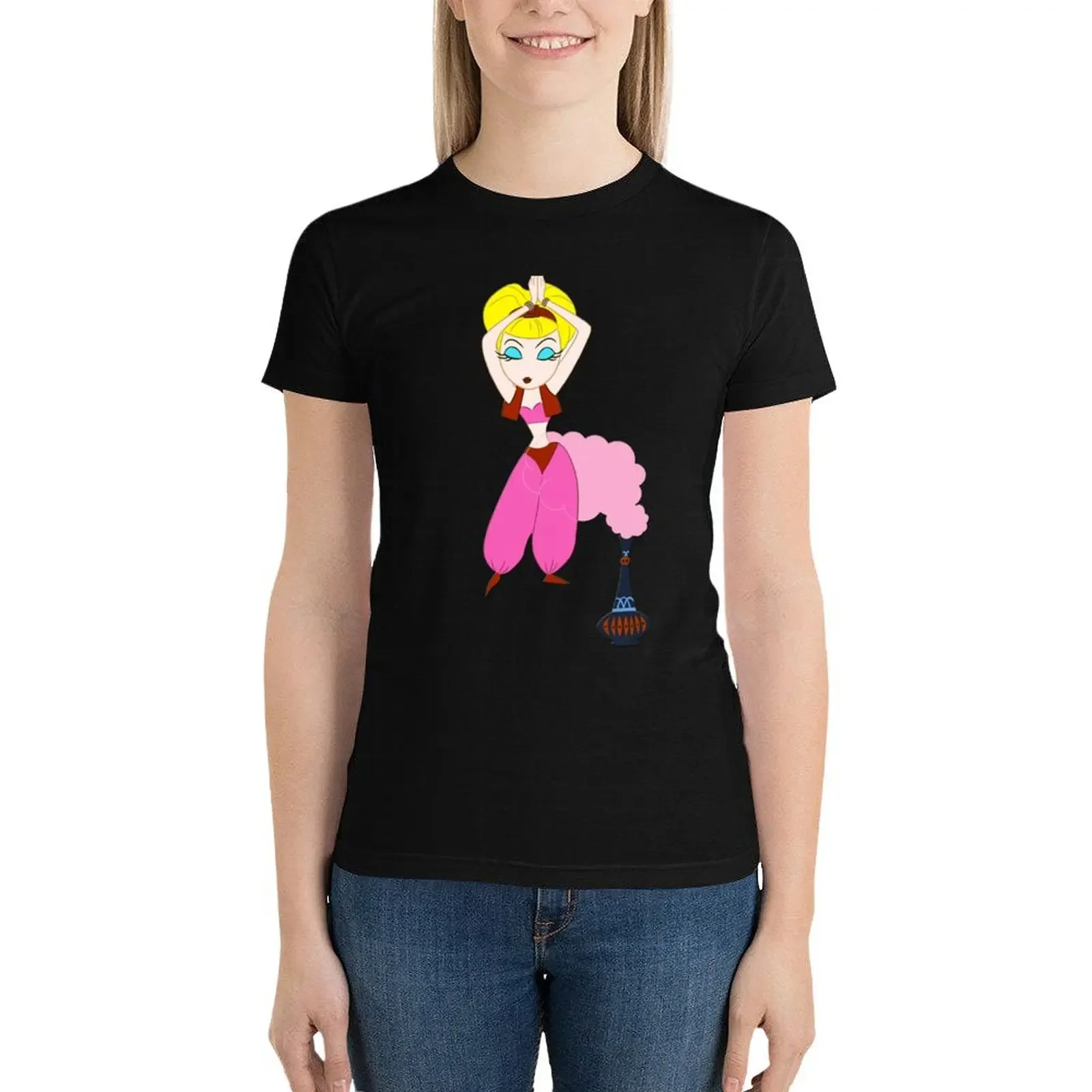 I Dream of Jeannie T-Shirt quick drying customs design your own sublime anime Women t-shirts