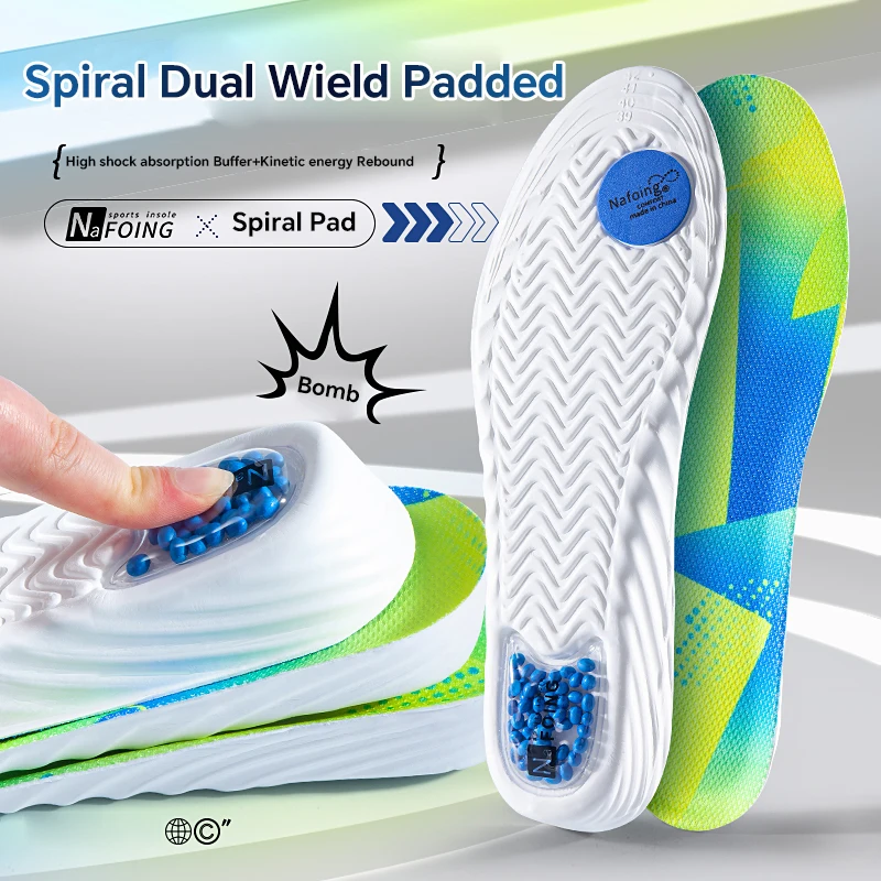 ارتفاع غير مرئي زيادة النعال للنساء الرجال مريحة كعب رفع الأحذية وحيد وسادة انتعاش امتصاص الصدمات قدم الرعاية وسادة