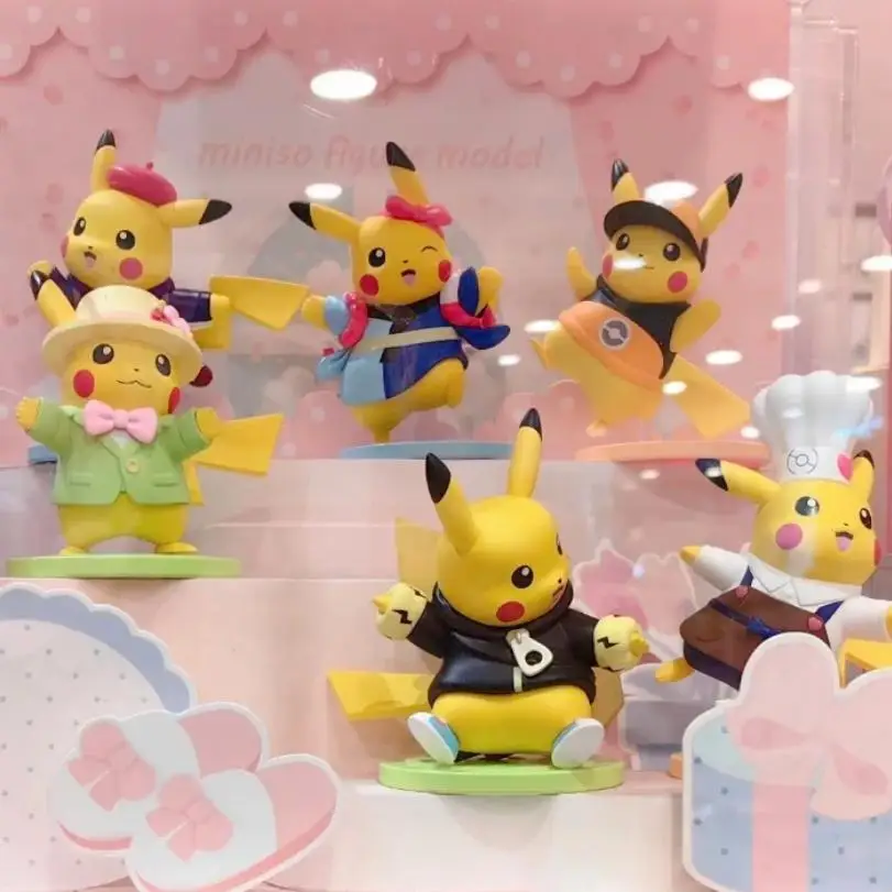 حقيقية بوكيمون جمع سلسلة صندوق أعمى Kawaii شخصيات كرتونية ديكور عروسة كارتون اللعب سطح المكتب الحلي عطلة دمى هدايا #3
