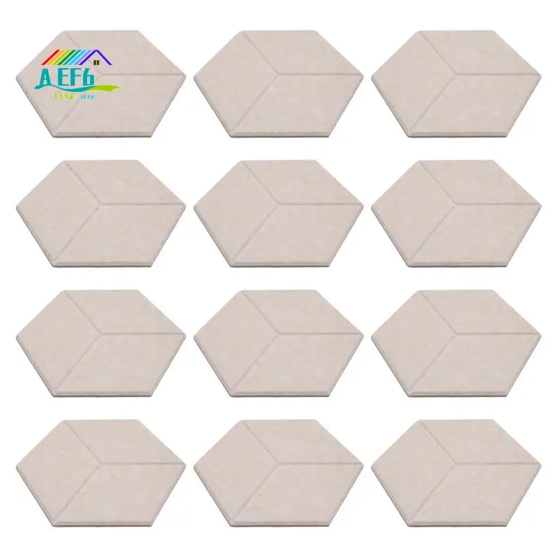 

AEF6-12 PACK Acoustic Foam,Self-Adhesive Sound Proof Panels,For Sound Insulation &Acoustic Treatment