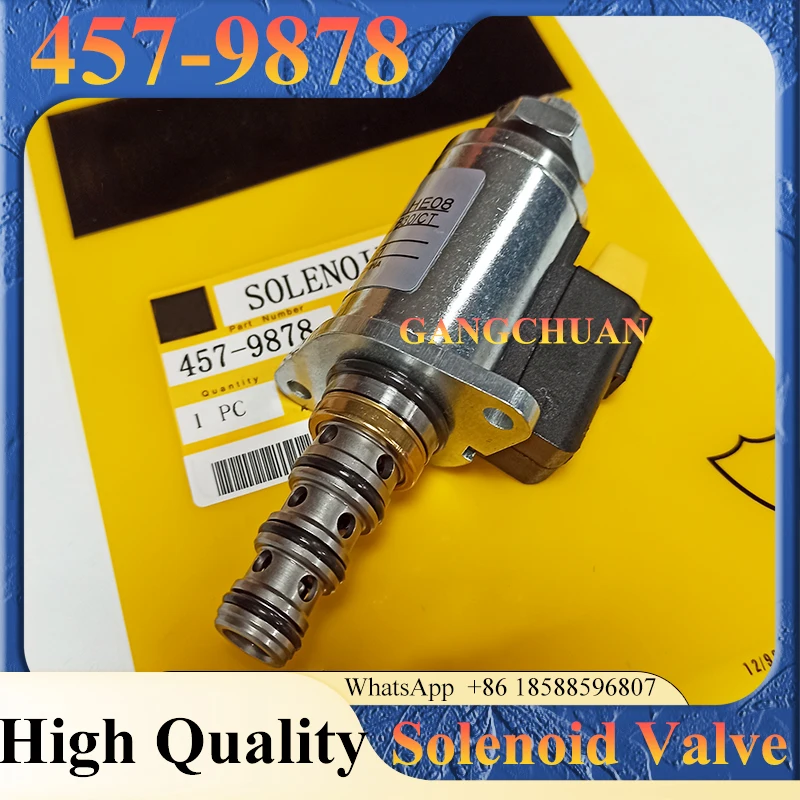 457-9878 4579878 Solenoid Valve  KWE5K-60/G24DB30/CT for Excavator E320D E320D2 E323D E325D E330D