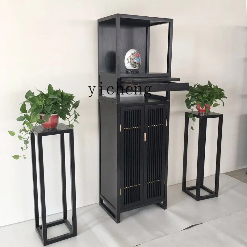 GZ-26  New Chinese Shrine Shrine God of Wealth Cabinet for Taiwan Household Shrine Burning Incense Cabinet Furniture