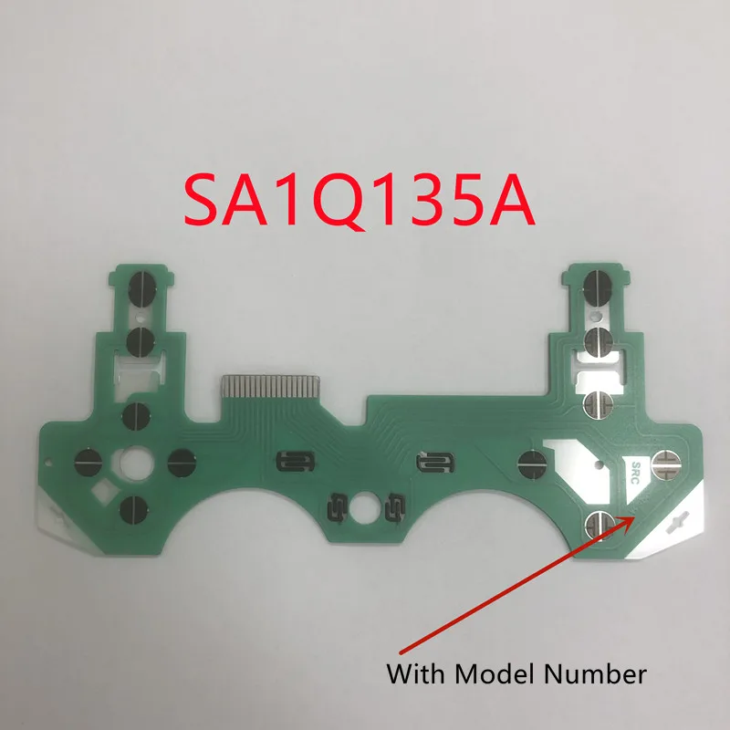 5 unids/lote para controlador de juego Ps3 película conductora teclado botón cinta Cable flexible SA1Q160A SA1Q194A SA1Q135A SA1Q188A