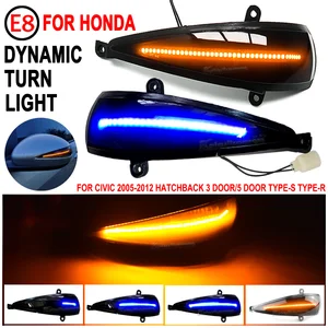 Işık sinyali, Honda Civic 8th MK8, S tipi, R tipi, FN, 1, 2, 3, Hatchback, 3 kapılı 5 kapılı 2005-2012 için dinamik bir led ışıktır 8 honda civic 2005 için dikiz aynasında en çok satılan - №8