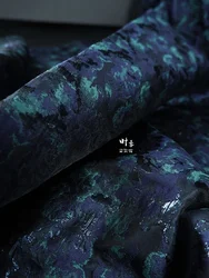 Bright Line Jacquard-blend Double-sided Décor Camouflage Texture Coat Bag Skirt DIY Sewing Designer Wholesale Fabrics Cloth