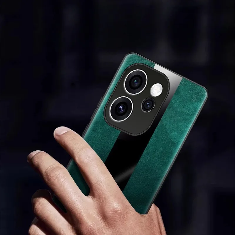 شبكي بو الجلود الحال بالنسبة ممن لهم رينو 15 برو المغناطيسي حلقة معدنية حامل حامل للصدمات غطاء للحماية ل ممن لهم رينو 15 برو