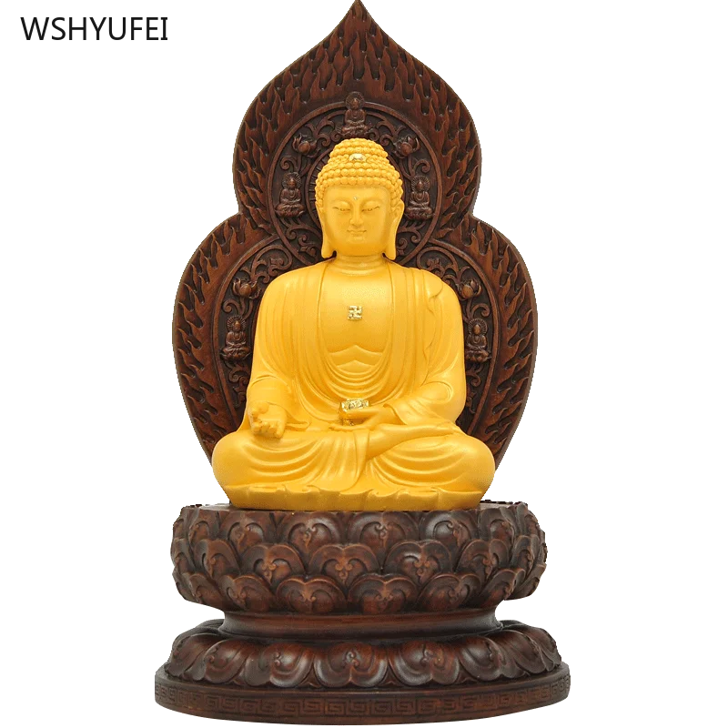 

Amitabha Buddha Shakyamuni Sculpture Buddha statue of the King of Tibet Guanyin Bodhisattva Home offerings of Buddha statues