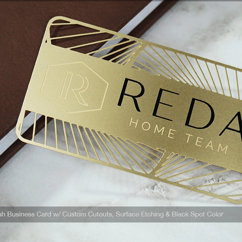 

Золотая полая визитная карточка из нержавеющей стали и черная членская карта, металлическая визитная карточка из нержавеющей стали