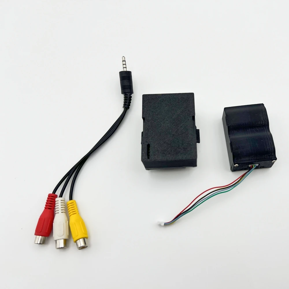 NCZOBOE Sky-end/Ground-end TTL Optical Transceiver Module DC 5.5-26V FC TTL to Fibre Module for Drones Drone Optical Transceiver