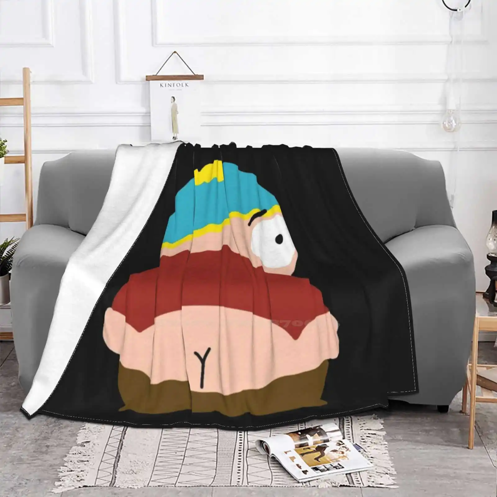 Theodore Epic Trend Style Funny Fashion Soft Throw Blanket Theodore Epic Craig Kyle Cartman Mall Ass Out Funny Love Happy