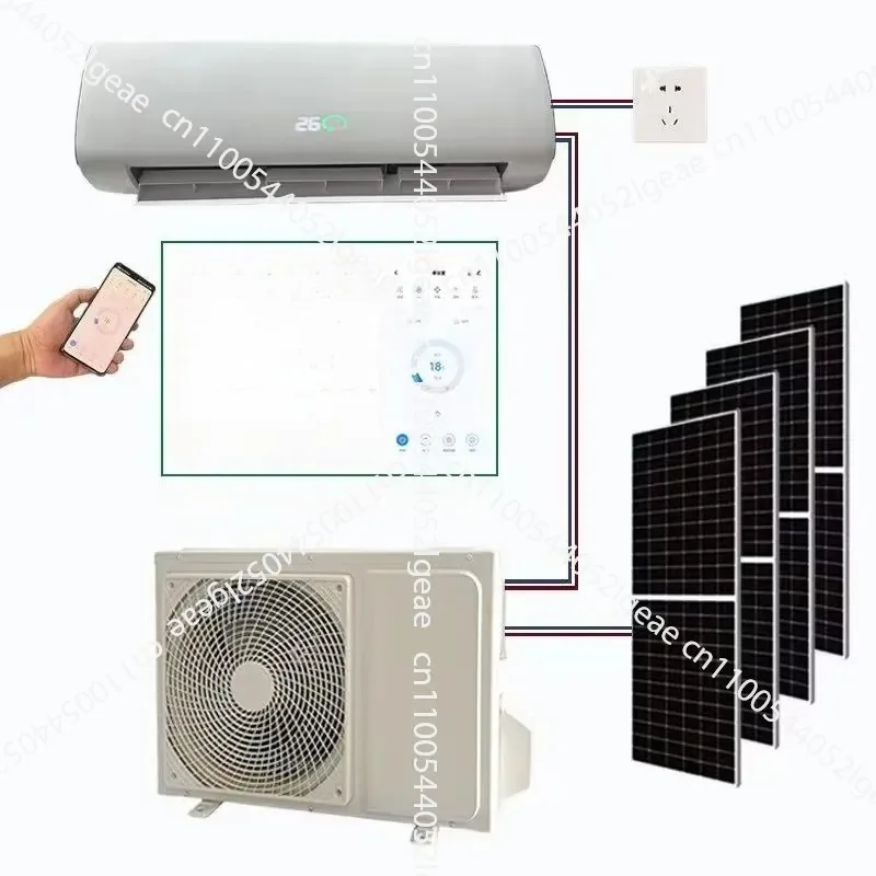 24000 Smart WIFI Inverter  Solar Air Conditioning Remote Control System