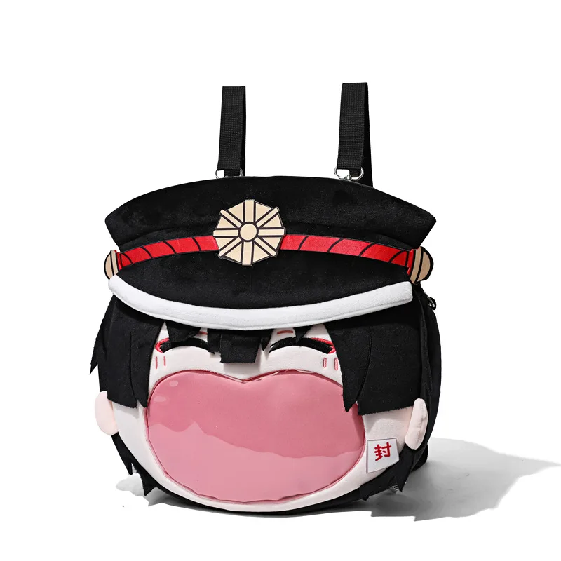 Toilet-Bound-Hanako-kunn Cartoon Personality Large Capacity Student Backpack Big Mouth Itabag Animation Peripheral Holiday Gift
