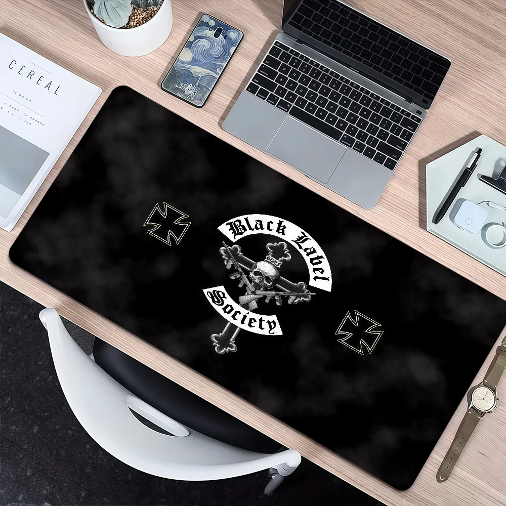 B-Black Label S-Society Mouse Pad Non-slip Thickened MousePad Large Writing Lockedge Office Student Gaming Cushion