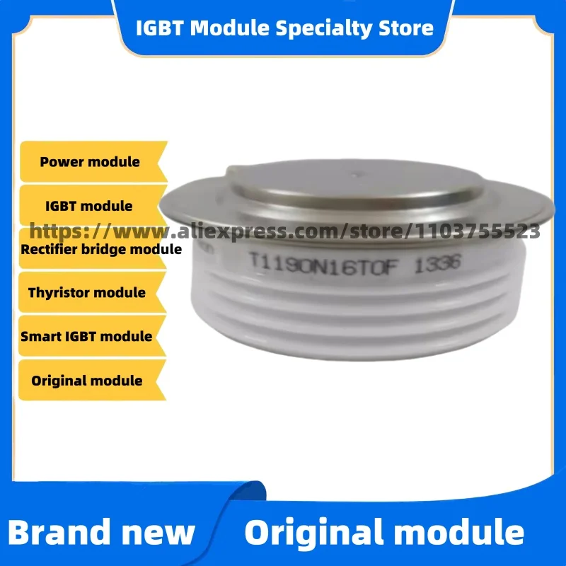 

T1190N14TOF T1190N16TOF T1190N12TOF T1190N18TOF Original Thyristor Module