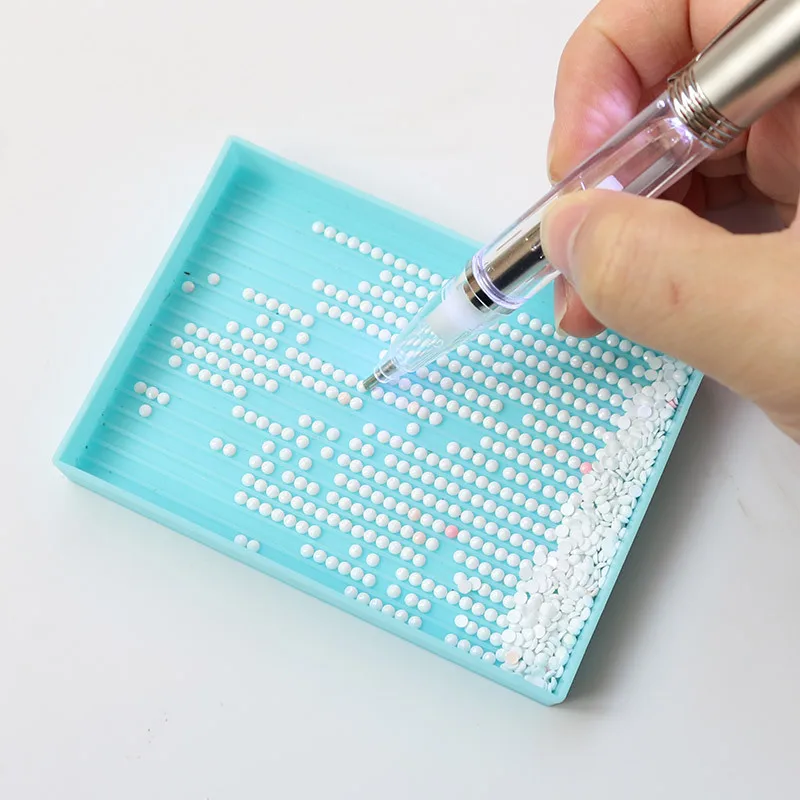 (1 pz) penna a incandescenza con disegno a diamante nuovo stile con penna a diamante con punta luminosa penna di illuminazione a LED