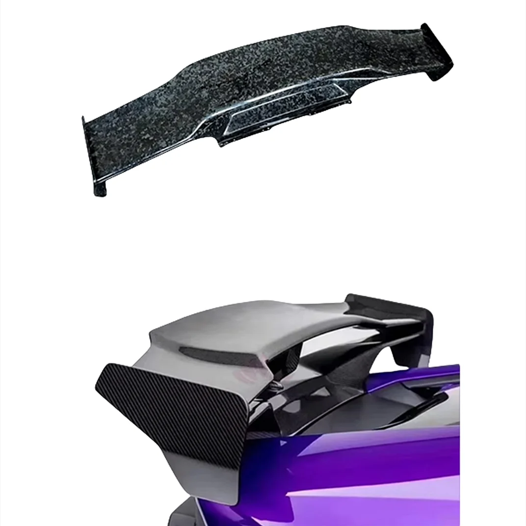 

V STO Style Dry Carbon Fiber Rear Spoiler Wing For Lamborghini Huracan LP580 LP610 EVO 2014-2018
