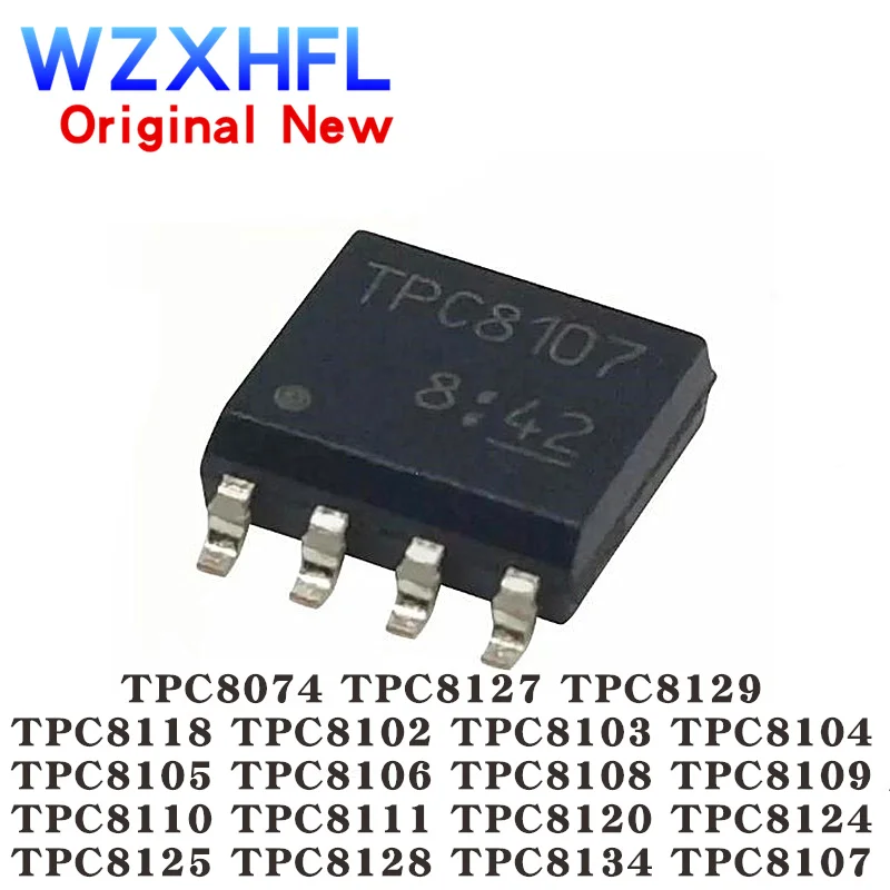 10Pcs New TPC8107 SOP-8 TPC8127 TPC8129 TPC8074 TPC8118 TPC8102 TPC8103 TPC8108 TPC8105 TPC8110 TPC8120 TPC8124 TPC8125 TPC8111