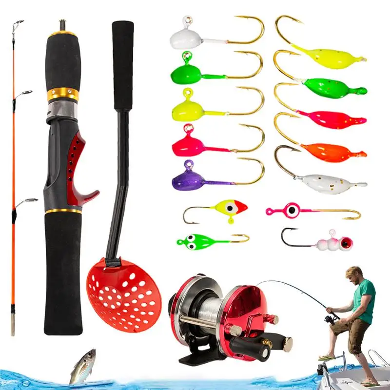 

Rod And Reel Combo Travel Rod And Reel Combo Kit Complete Portable Baitcast Accessories Spincast Angling Gear For Beginner