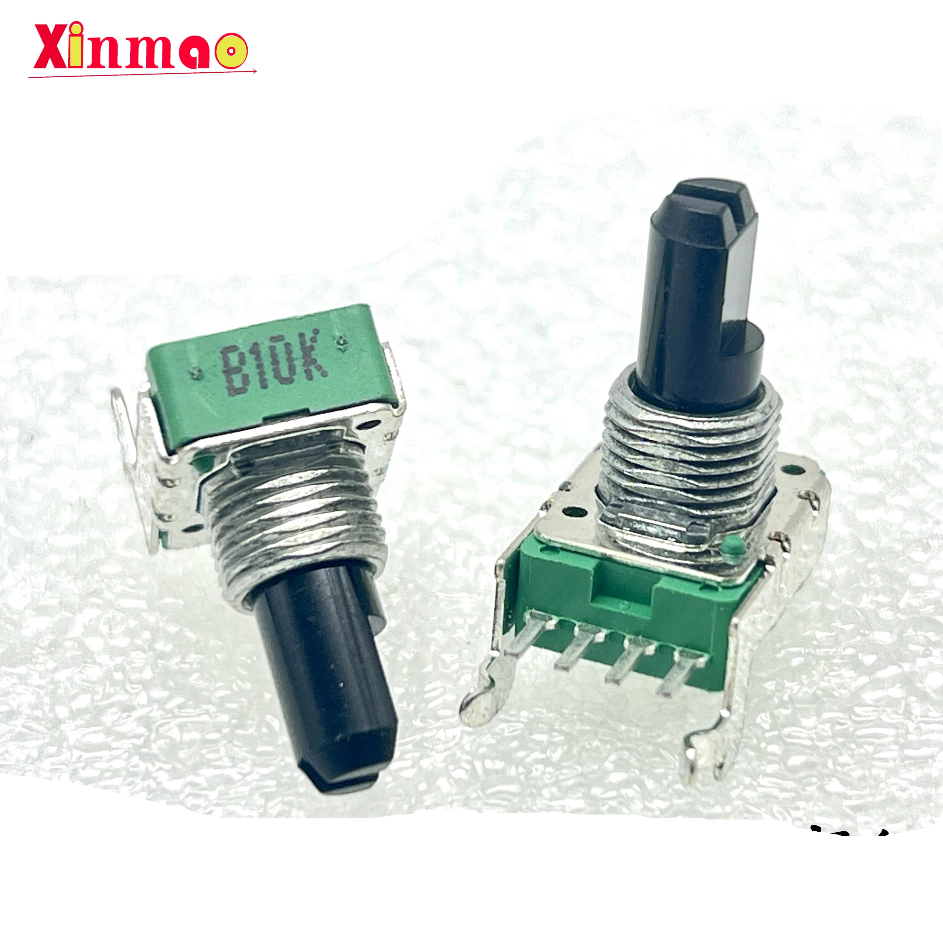 Taiwan ALPHA RK11 potentiometer 4-pin B5K B10K axis length 15mm