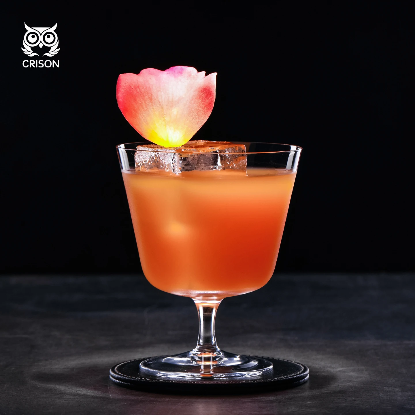 

ODN06 CRISON Bar Professional Cocktail glass/Crystal glass cup/Bar Tools Home ice cream cup and water cup 260ml