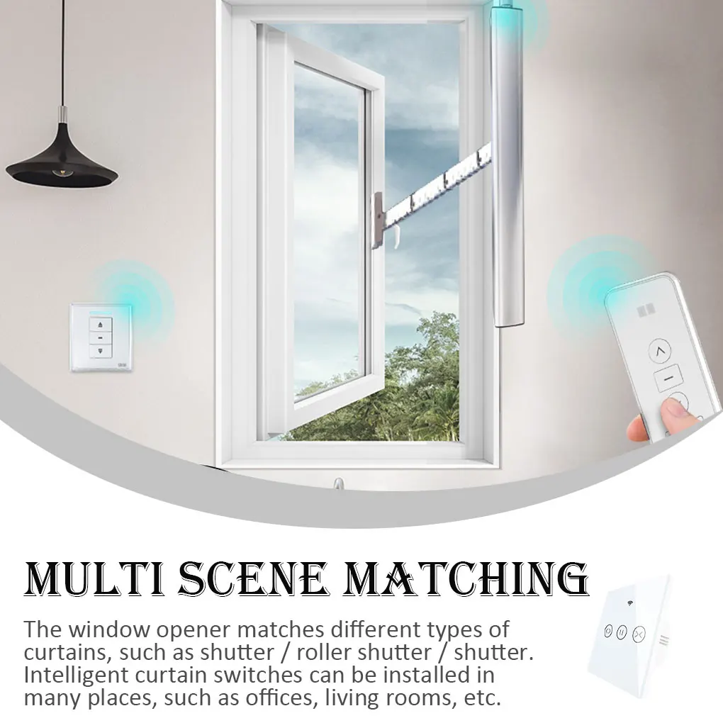 Sensor Lights Smart Panel Blinds Roller Shutter Switch Automation Controller Lightweight Hands-free Remote Control