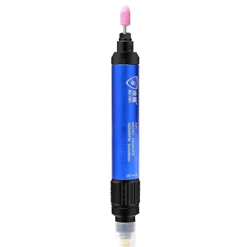 3Mm/6Mm High Torque Air Grinding Pen Pneumatic Engraving Machine Pen-Type Grinding Pen Air Grinding Pen Bd-7001