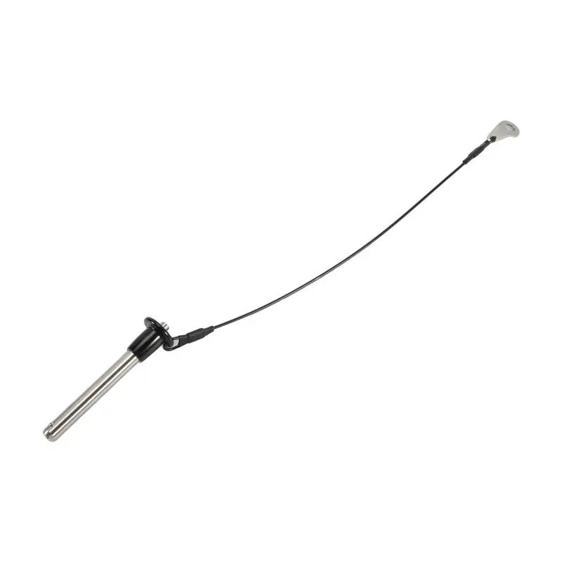 

2025 Trend Stainless Steel Quick Release Pin 8Mm Diameter Ball Locking Pin With Push Button Lanyard Cable Usable Length 50Mm