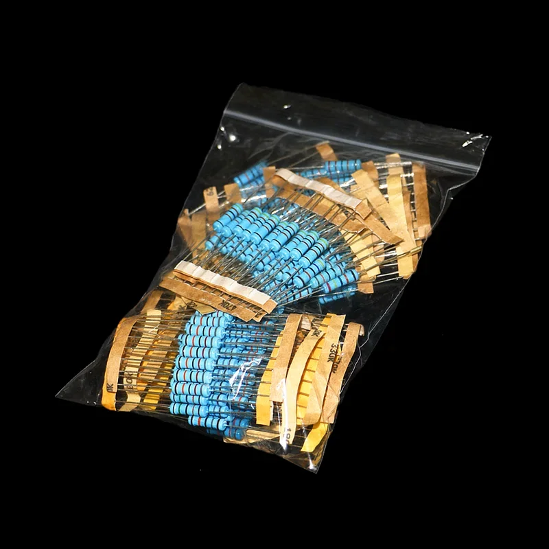 230pcs 23Value 2W Metal Film Resistor Assortment Kit 1%  22 ohm - 1mohm Resistor samples Pack