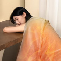 Electric heating blanket shawl home office washable single small size electric