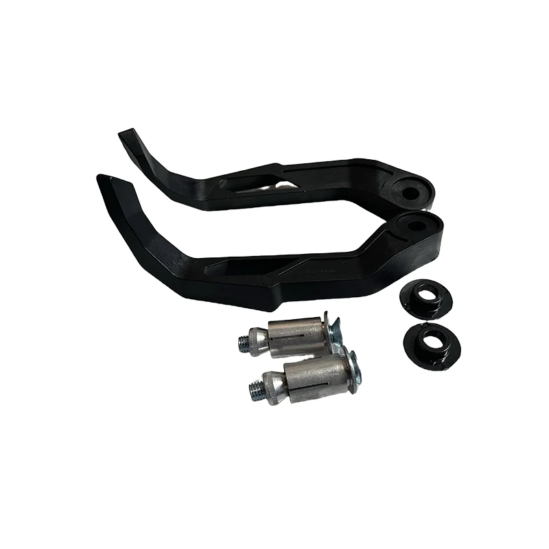 

2pcs Motorcycle Handlebar Protector Guard Brake Rod Handlebar Grips Guard Protection Cover Kit Black Motorbike Accessories