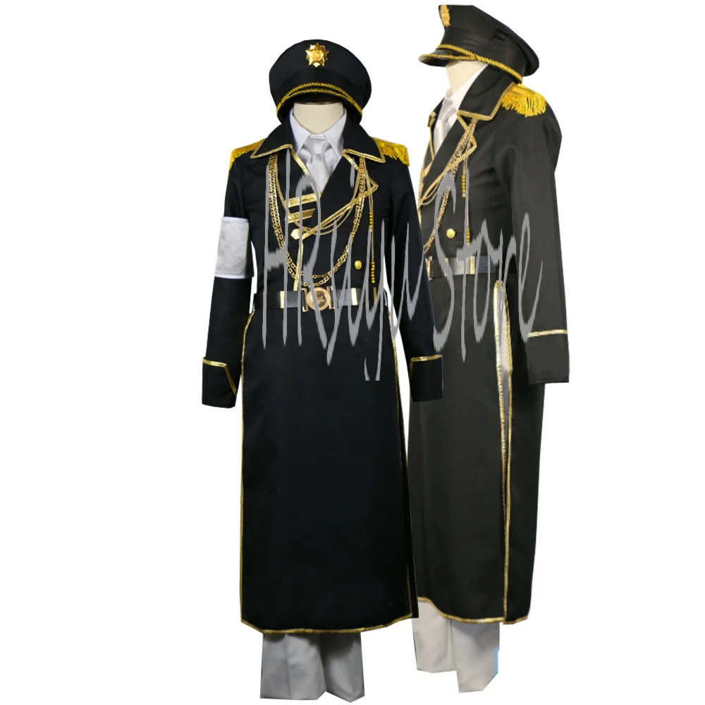 Anime Cosplay Yatogami Kuroh Costume Military series suit Halloween Carnival Party Costumes customized