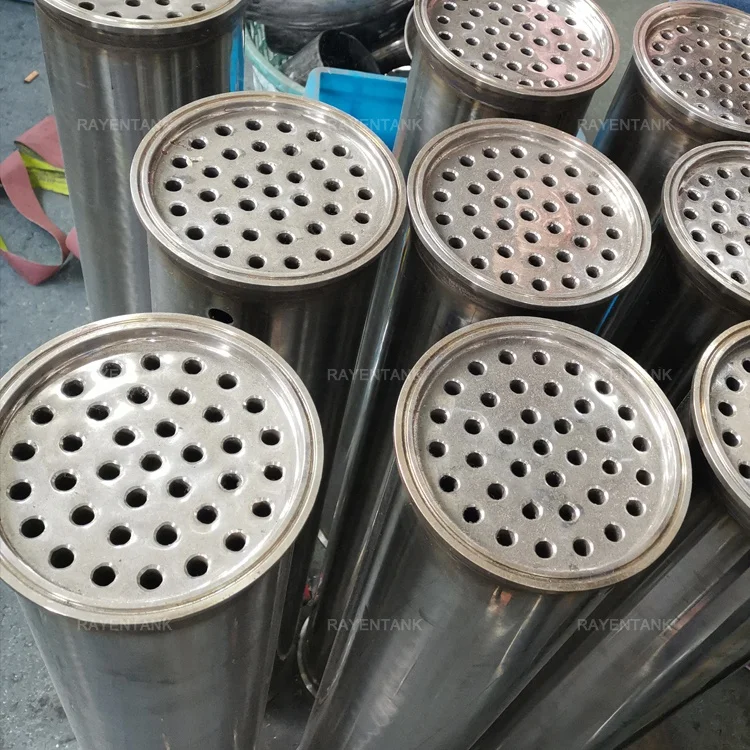 Factory Stainless Steel Industrial Heat Exchanger Plate Nickel Tube Heat Exchanger