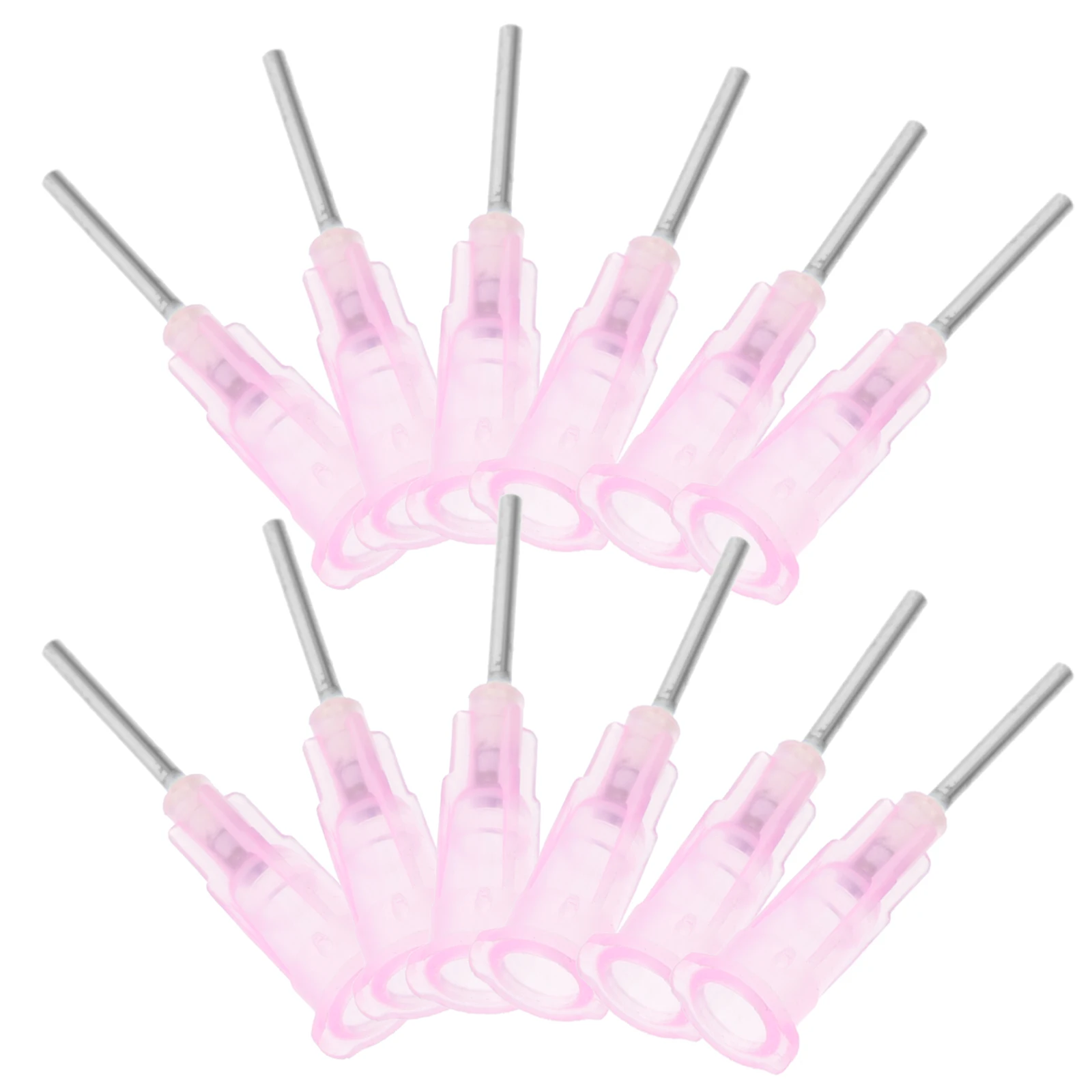 100 szt. Igieł dozujących uniwersalnych z tępym końcem, zamienne do kleju, tuszu, oleju, smaru, precyzyjne narzędzia dozujące