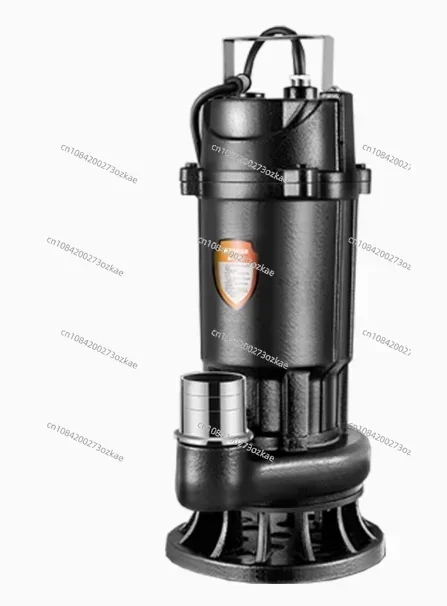 Sewage Pump Household 220V Cutting Septic Tank for Pumping Feces, Mud, Sewage Pump, Small Pump, Submersible Pump 380V