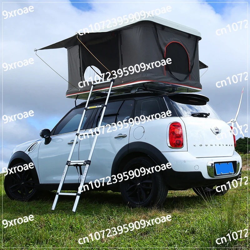 210CM LLT188 Roof Tent Small SUV Car General Outdoor Double Tent Self-driving Tour Hard Shell Car Tent Waterproof and Foldable