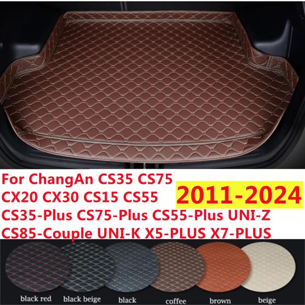 SJ High Side Car Trunk Mat AUTO Tail Boot Cargo Pad Fit For ChangAn CS35 CS75 CX20 CX30 CS15 CS55 Plus CS85 Couple UNI-Z UNI-Z