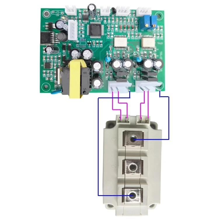 High-power Synchronous Boost/buck IGBT Module Driver Board