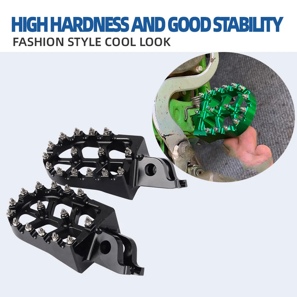 Fußrasten für Kawasaki KX250 KX250X KX250F KX450 KX450X KX450F KLX450R KLX 450R KX 250 250X 250F 450 450X 450F – Detail 6